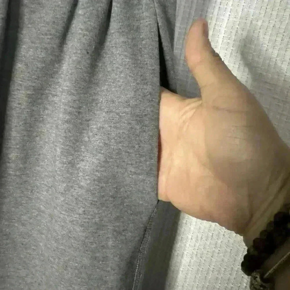 Eileen Fisher Women’s XS Cropped Sweatpants Pull On Pockets Cuffed Leg Organic - Picture 4 of 10